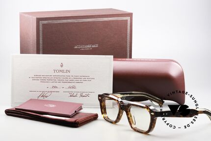 Jacques Marie Mage Tomlin Dicke Azetat Herrenbrille, Größe: medium, Passend für Herren