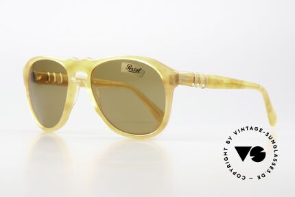 Persol 649/3 Ratti Sport Steve McQueen Vintage Brille, Modell 649 = das berühmteste Modell von Persol, Passend für Herren und Damen