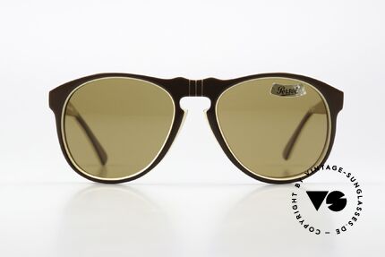 Persol 649/3 Ratti Sport Steve McQueen Sonnenbrille, alte Persol Ratti vintage Sonnenbrille von 1985, Passend für Herren