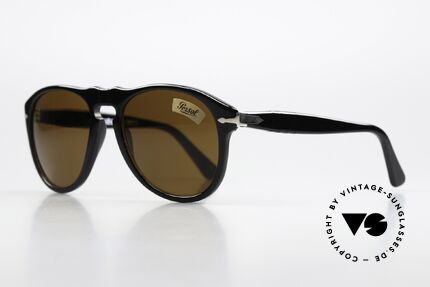 Persol 649/3 Ratti Sport Meflecto System 80er Brille, Modell 649 = das berühmteste Modell von Persol, Passend für Herren
