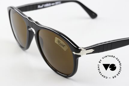 Persol 649/3 Ratti Sport Meflecto System 80er Brille, Steve McQueen machte diese Brille zur Legende, Passend für Herren