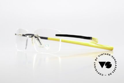 Tag Heuer 0304 Reflex Reflex Metallic Temples, preisgekrönte Reflex Metallic "Racing" Bügel!, Passend für Herren