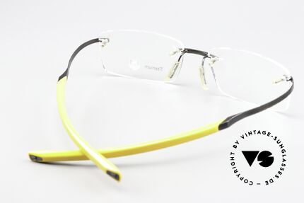 Tag Heuer 0304 Reflex Reflex Metallic Temples, ungetragen, Titanium-Fassung, made in France, Passend für Herren