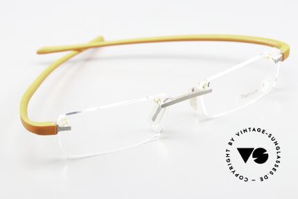 Tag Heuer 3102 Reflex Titan Luxusbrille Randlos, sportlicher und luxuriöser Lifestyle für Männer, Passend für Herren