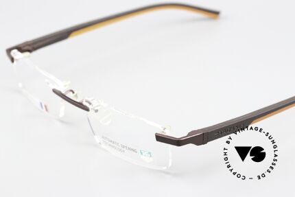 Tag Heuer 0844 Automatic Automatic Opening Tech, die geraden Bügel sind mit Elastomer überzogen, Passend für Herren