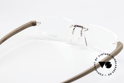 Tag Heuer 3941 Reflex Sportliche Brille Chocolat, KEINE Retrobrille, sondern ein Original von 2004, Passend für Herren Tag Heuer 3941 Reflex Sportliche Brille Chocolat, KEINE Retrobrille, sondern ein Original von 2004, Passend für Herren