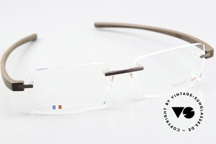 Tag Heuer 3941 Reflex Sportliche Brille Chocolat, ungetragene vintage Rarität (made in FRANCE), Passend für Herren Tag Heuer 3941 Reflex Sportliche Brille Chocolat, ungetragene vintage Rarität (made in FRANCE), Passend für Herren