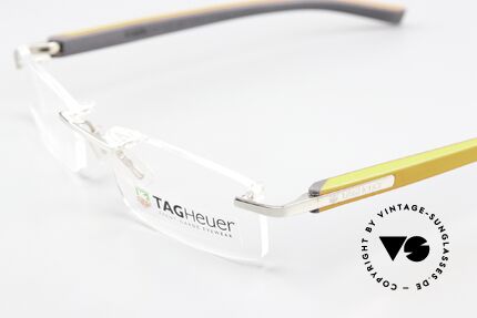 Tag Heuer 8108 Trends Palladium Orange Grau 2009, dynamische Racing-Brille (Avant-Garde Eyewear), Passend für Herren Tag Heuer 8108 Trends Palladium Orange Grau 2009, dynamische Racing-Brille (Avant-Garde Eyewear), Passend für Herren