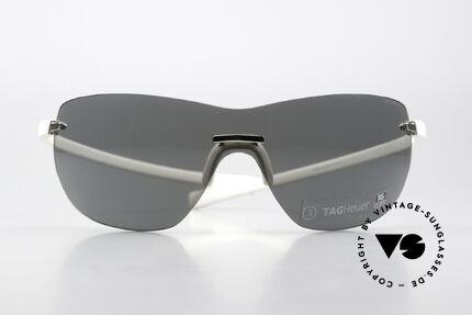 Tag Heuer 5109 Reflex Rennfahrer Brille Von 2007, eine extrem sportliche Sonnenbrille für Herren, Passend für Herren und Damen