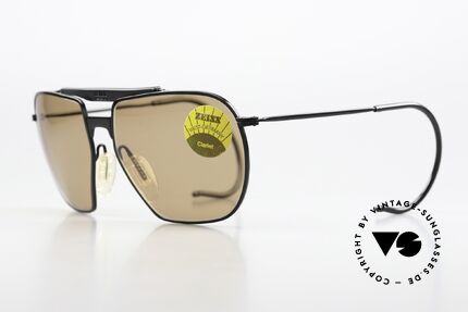 Zeiss 9918 West Germany Sonnenbrille 1981, mit Zeiss Clarlet Sonnengläsern & Sportbügeln, Passend für Herren