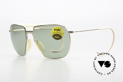 Zeiss 9918 Competition Serie Von 1981, mit Zeiss Clarlet Sonnengläsern & Sportbügeln, Passend für Herren