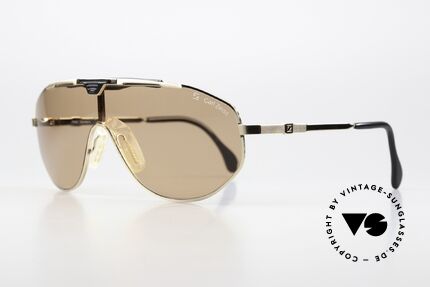 Zeiss 9937 Panorama Sonnenbrille 80er, als Sportbrille konzipiert - inzwischen Kultobjekt, Passend für Herren
