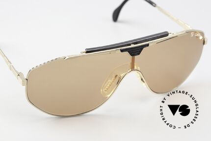 Zeiss 9937 Panorama Sonnenbrille 80er, bekannte Zeiss Top-Qualität mit aufwendigen Details, Passend für Herren