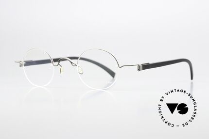 Markus T D2 Panto Kenner Brille 90er, extrem stabile Fassung, flexibel & elastisch, nur 10g, Passend für Herren und Damen Markus T D2 Panto Kenner Brille 90er, extrem stabile Fassung, flexibel & elastisch, nur 10g, Passend für Herren und Damen