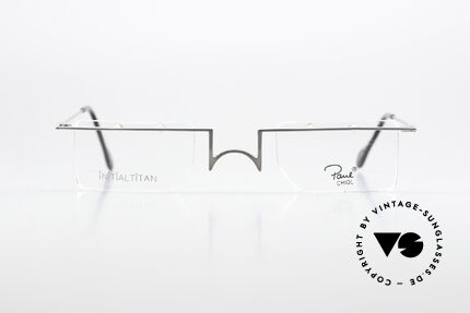 Paul Chiol 2021 Architekten Vintage Brille, ein Synonym für anspruchsvolle rahmenlose Brillen, Passend für Herren und Damen Paul Chiol 2021 Architekten Vintage Brille, ein Synonym für anspruchsvolle rahmenlose Brillen, Passend für Herren und Damen