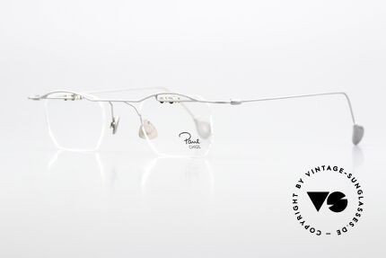 Paul Chiol 02 Randlosbrille Mit Oberbalken, somit ist die Glasform auch änderbar (z.B. in 'rund'), Passend für Herren und Damen Paul Chiol 02 Randlosbrille Mit Oberbalken, somit ist die Glasform auch änderbar (z.B. in 'rund'), Passend für Herren und Damen