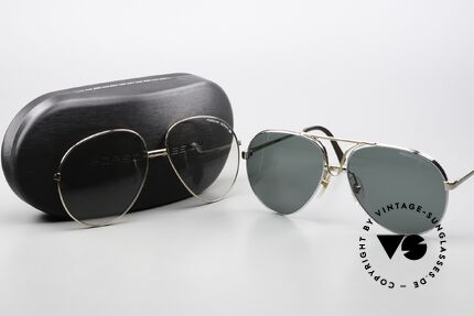 Porsche 5657 90er Brille Mit Wechselfront, KEINE retro Sonnenbrille; sondern echt VINTAGE!, Passend für Herren und Damen