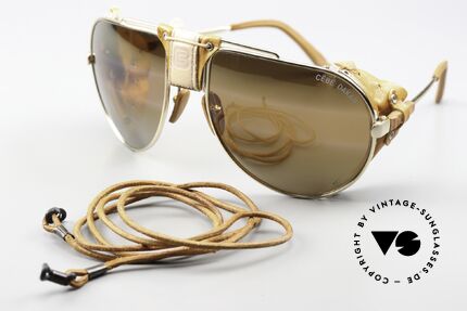 Cebe Dakar High-Tech Rennfahrer Brille, KEINE Retrobrille, sondern ein 30J. altes Original!, Passend für Herren