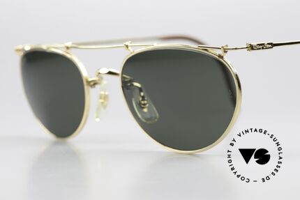 Ray Ban Deco Metals Oval B&L USA 90er Sonnenbrille, legendäre B&L G15 Mineralgläser; 100% UV Prot., Passend für Herren und Damen Ray Ban Deco Metals Oval B&L USA 90er Sonnenbrille, legendäre B&L G15 Mineralgläser; 100% UV Prot., Passend für Herren und Damen