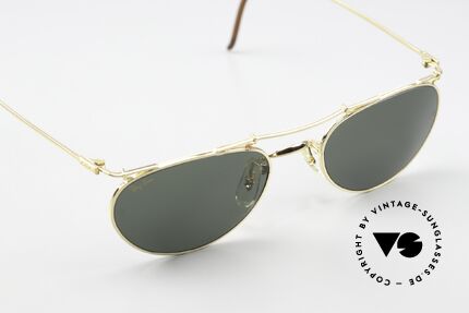 Ray Ban Deco Metals Oval B&L USA 90er Sonnenbrille, KEINE Retrobrille, sondern ein altes USA-Original, Passend für Herren und Damen
