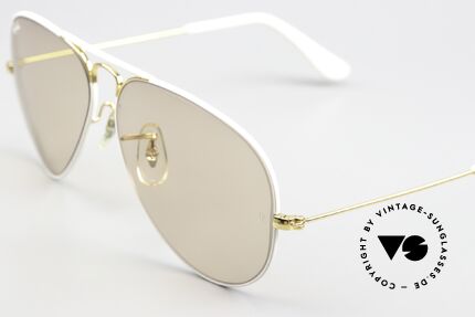 Ray Ban Large Metal Flying Colors Limited Edition, changeable lenses = Gläser verdunkeln in der Sonne, Passend für Herren und Damen