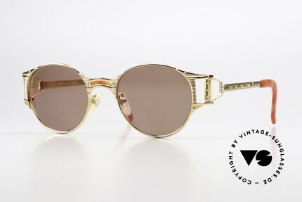 Jean Paul Gaultier 56-5105 90er Promi Sonnenbrille, einzigartige vintage Sonnenbrille von Jean Paul Gaultier, Passend für Herren und Damen