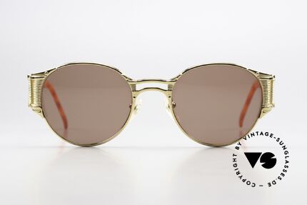 Jean Paul Gaultier 56-5105 90er Promi Sonnenbrille, tolle Designersonnenbrille mit vielen besonderen Details, Passend für Herren und Damen
