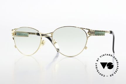 Jean Paul Gaultier 56-4179 No Retro Designer Brille 90er Details