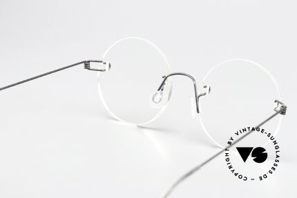 Lindberg 258 Air Titan Randlose Brille Variabel, Größe: small, Passend für Herren und Damen
