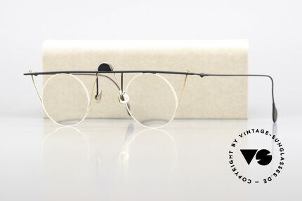 Paul Chiol 07 Architekten Vintage Brille, Größe: medium, Passend für Herren und Damen