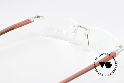 Tag Heuer 0843 Automatic Automatik Randlos Brille, ungetragenes Modell + orig. Tag Heuer Verpackung, Passend für Herren