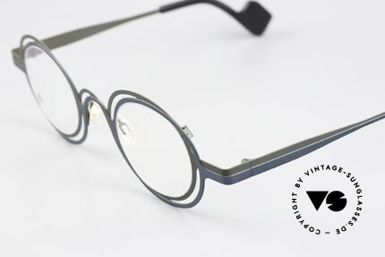 Theo Belgium Eye-Witness VA Damen Herren Designerbrille, eines tolles Designerstück und echter Hingucker, Passend für Herren und Damen