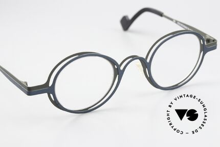 Theo Belgium Eye-Witness VA Damen Herren Designerbrille, ungetragen (wie alle unsere vintage Theo Brillen), Passend für Herren und Damen