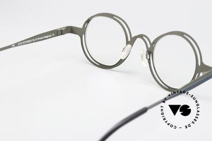 Theo Belgium Eye-Witness VA Damen Herren Designerbrille, das Modell kann natürlich beliebig verglast werden, Passend für Herren und Damen