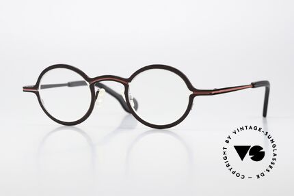 Theo Belgium Cable Damen und Herren Fassung, interessante Designerbrille der Theo Kollektion, Passend für Herren und Damen