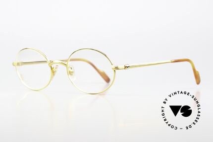 Cartier Sorbonne - M 22kt Vergoldete Luxusbrille, "Sorbonne" = Synonym für die Pariser Universität, Passend für Herren und Damen