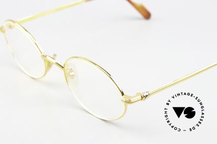 Cartier Sorbonne - M 22kt Vergoldete Luxusbrille, 22kt vergoldet (wie alle vintage Cartier Brillen), Passend für Herren und Damen