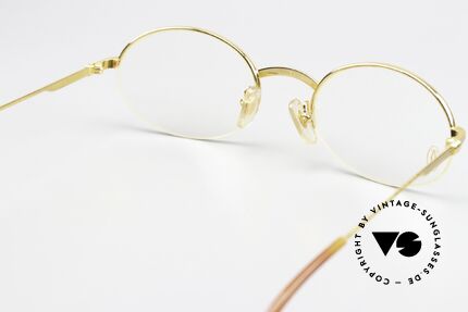 Cartier Manhattan - L Rare 53mm Grösse Vergoldet, KEINE RETRO Cartier Brille; ein Original von 1998!, Passend für Herren und Damen