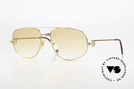 Cartier Romance Santos - M Gläser in Orange Verlauf Details