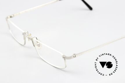 Cartier Half Moon Titanium Lesebrille Von 2009, ungetragene Luxusbrille mit orig. Etui & Verpackung, Passend für Herren und Damen