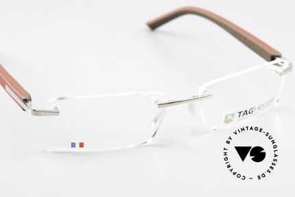 Tag Heuer 8109 Trends Randlosbrille Avantgarde, ungetragenes Exemplar aus der Trends Kollektion, Passend für Herren