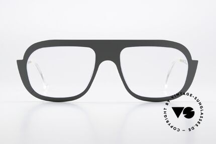 Theo Belgium Bientot Pure Titanium Designerbrille, Pilotenstil der THEO 'Encore et Encore" Familie, Passend für Herren und Damen