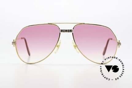 Cartier Vendome Santos - S Bond Girl Sonnenbrille 80er, wurde 1983 veröffentlicht & dann bis 1997 produziert, Passend für Herren und Damen