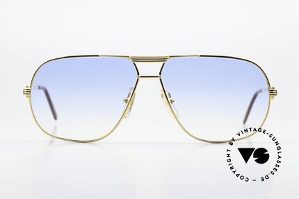 Cartier Tank - L Hellblaue Verlaufsgläser, kostbare und markante Herrenbrille im zeitlosen Design, Passend für Herren Cartier Tank - L Hellblaue Verlaufsgläser, kostbare und markante Herrenbrille im zeitlosen Design, Passend für Herren