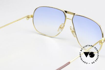 Cartier Tank - L Hellblaue Verlaufsgläser, KEINE RETRObrille; ein 35 Jahre altes vintage ORIGINAL, Passend für Herren Cartier Tank - L Hellblaue Verlaufsgläser, KEINE RETRObrille; ein 35 Jahre altes vintage ORIGINAL, Passend für Herren