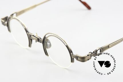 Koure KR8100 Runde 90er Steampunk Brille, also einer Sicht auf die Zukunft, aus einer früheren Zeit, Passend für Herren und Damen Koure KR8100 Runde 90er Steampunk Brille, also einer Sicht auf die Zukunft, aus einer früheren Zeit, Passend für Herren und Damen