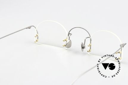 Paul Chiol 2000 Kunstvolle Randlosbrille 90er, Größe: small, Passend für Herren und Damen Paul Chiol 2000 Kunstvolle Randlosbrille 90er, Größe: small, Passend für Herren und Damen