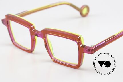 Theo Belgium Vilmos Eckige Azetat Damenbrille, Azetat-Fassung in Größe 42-24 (gleitsichtfähig), Passend für Damen Theo Belgium Vilmos Eckige Azetat Damenbrille, Azetat-Fassung in Größe 42-24 (gleitsichtfähig), Passend für Damen