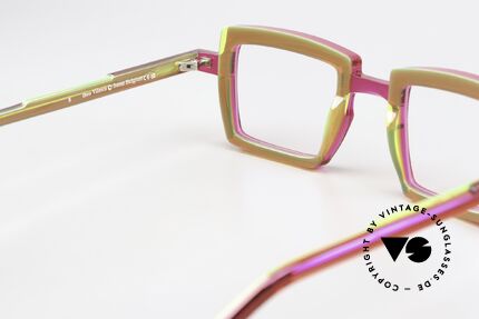 Theo Belgium Vilmos Eckige Azetat Damenbrille, Größe: medium, Passend für Damen Theo Belgium Vilmos Eckige Azetat Damenbrille, Größe: medium, Passend für Damen