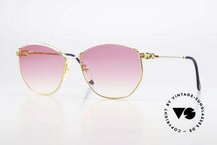 Fred Cythere - L Vintage Luxusbrille Damen Details